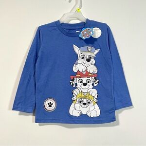 🟣2/$20 NEW Paw Patrol Big Adventure Long Sleeve T-Shirt (size 4T)